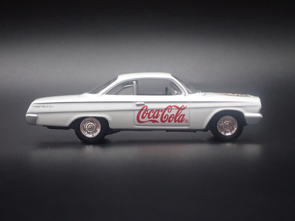 1962 62 CHEVY CHEVROLET BEL AIR COCA COLA COKE 1:64 SCALE DIECAST MODEL CAR
