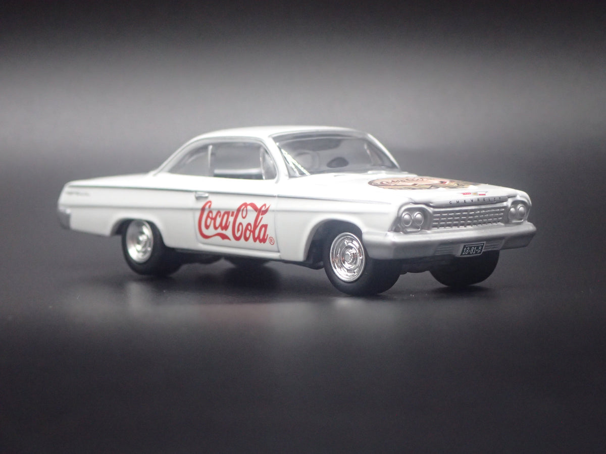 1962 62 CHEVY CHEVROLET BEL AIR COCA COLA COKE 1:64 SCALE DIECAST MODEL CAR