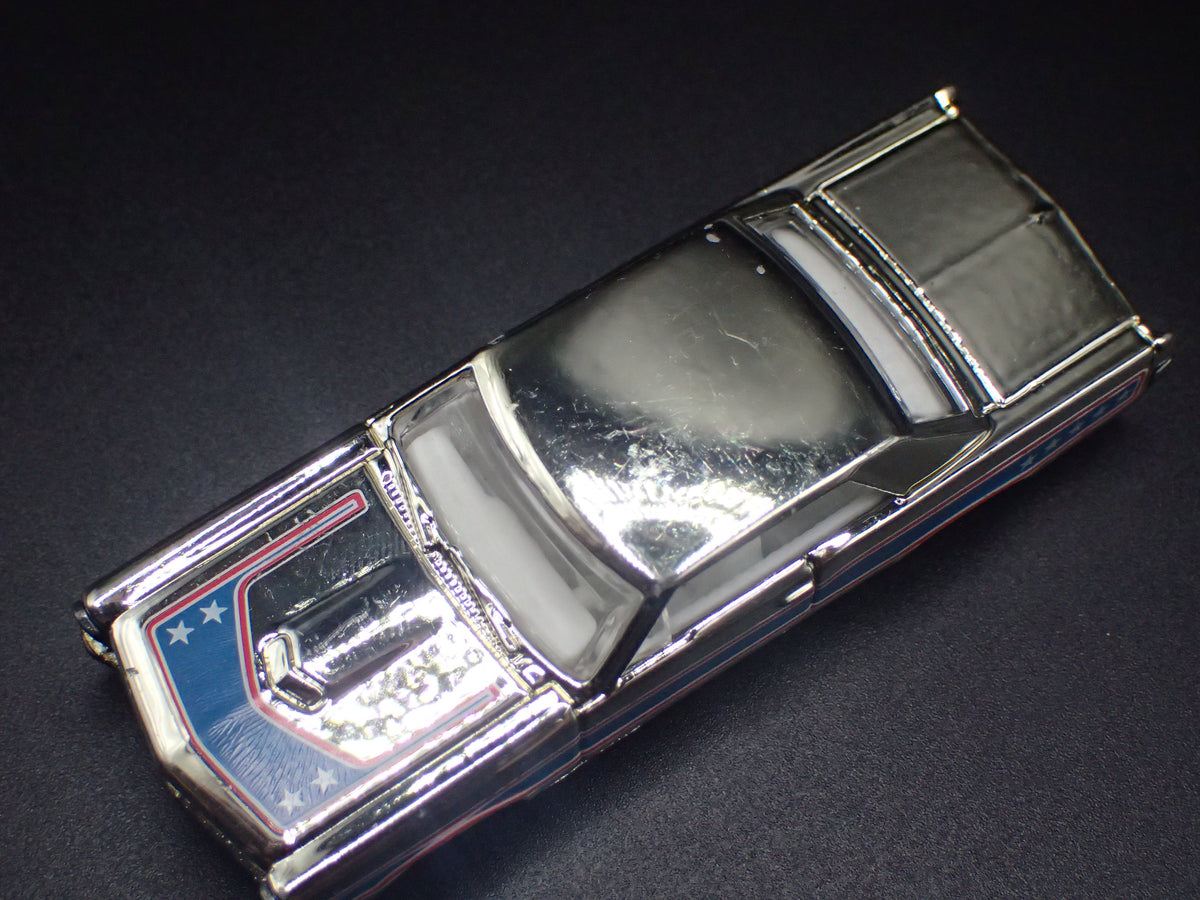 1965 65 PONTIAC GTO MUSCLE CAR CHROME 1:64 SCALE COLLECTIBLE DIECAST MODEL CAR