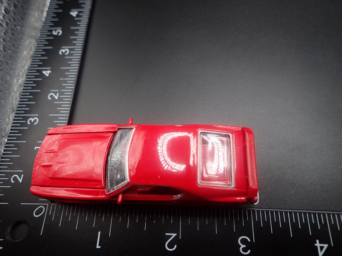 1971 71 FORD MUSTANG RED 1/64 SCALE COLLECTIBLE DIORAMA DIECAST MODEL CAR