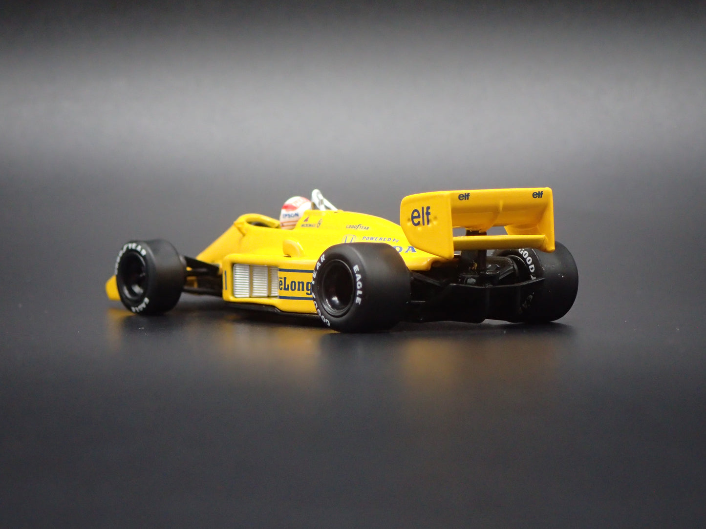 LOTUS 99T #11 1987 MONACO GP SATORU NAKAJIMA VINTAGE F1 RACING 1:64 SCALE DIECAST CAR