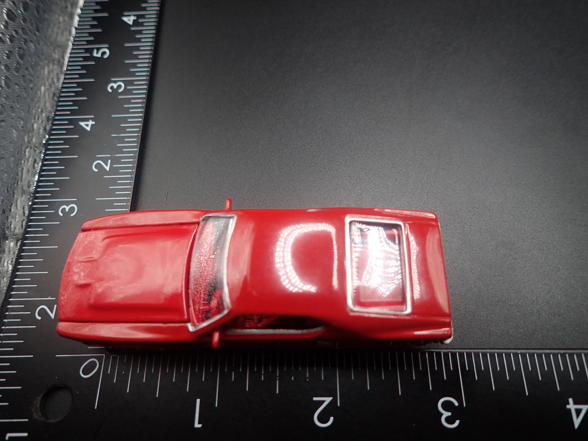 1971 71 FORD MUSTANG MACH 1 007 RED 1/64 SCALE COLLECTIBLE DIECAST MODEL CAR
