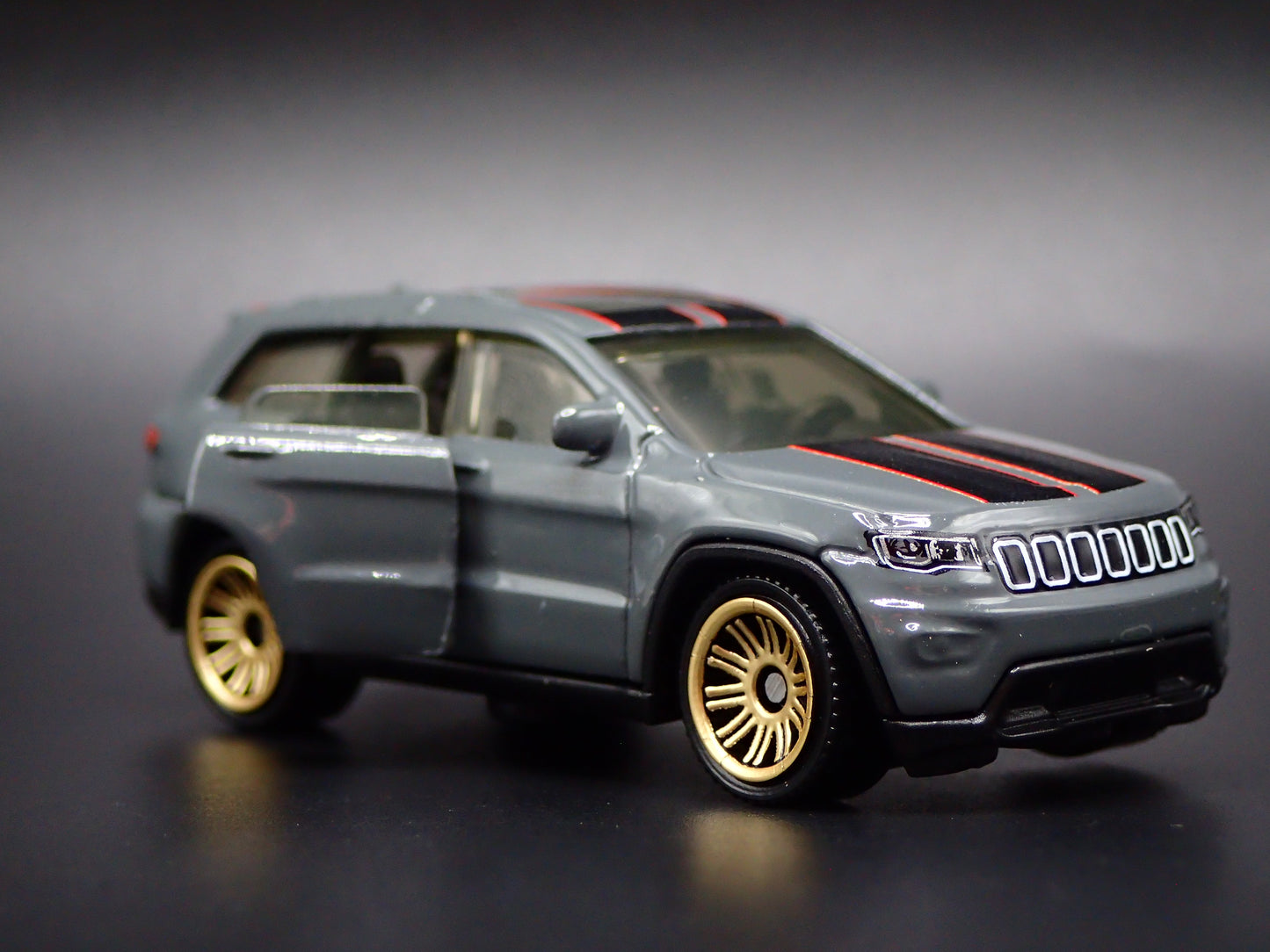 2014-2025 JEEP GRAND CHEROKEE KL GRAY 1:64 SCALE COLLECTIBLE DIECAST MODEL CAR