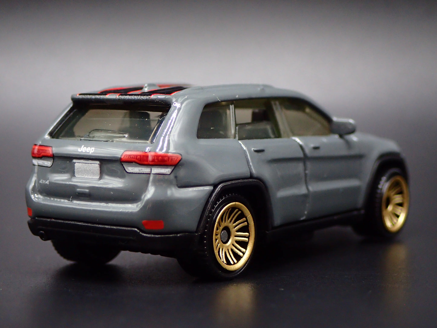 2014-2025 JEEP GRAND CHEROKEE KL GRAY 1:64 SCALE COLLECTIBLE DIECAST MODEL CAR