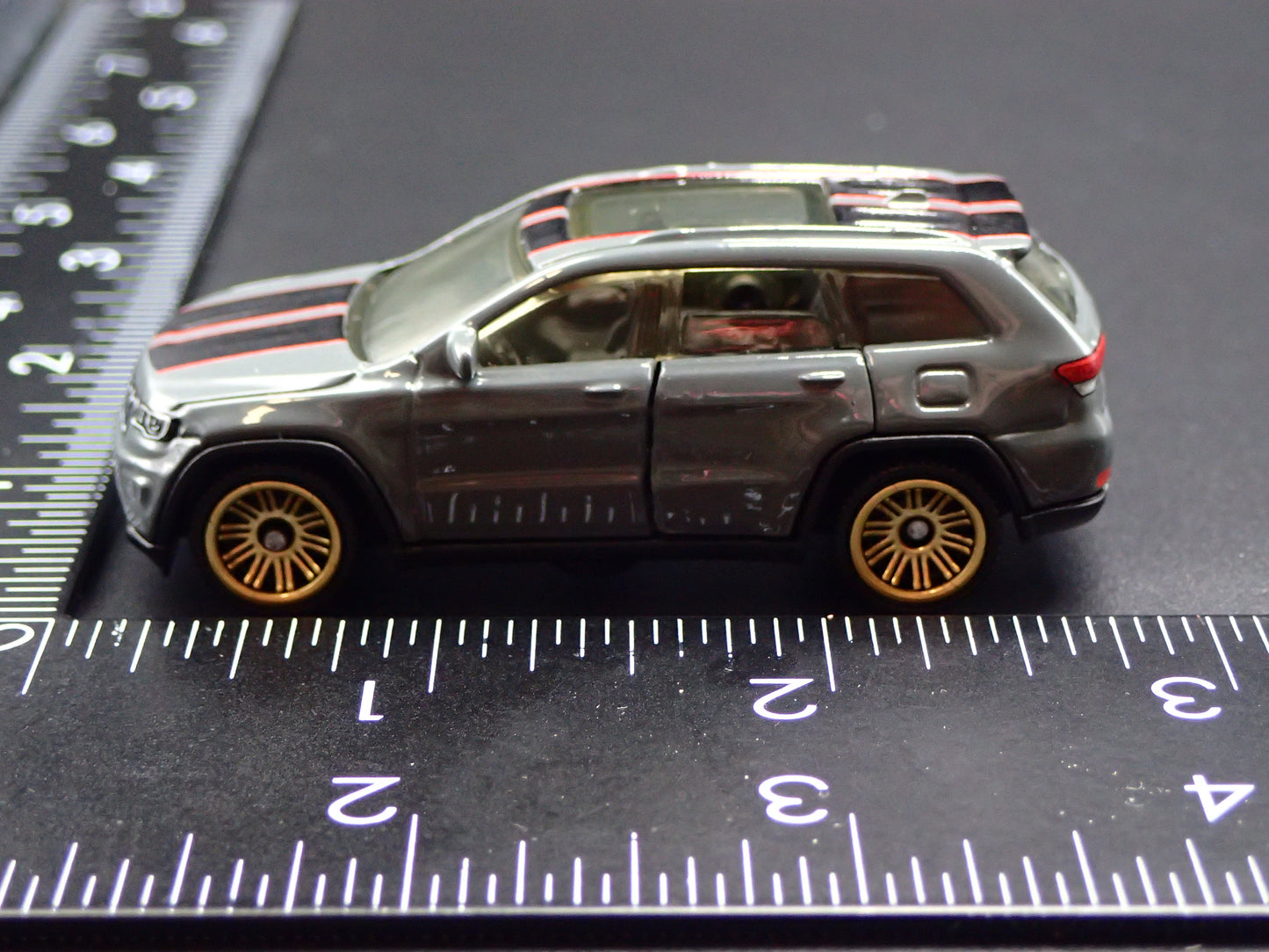 2014-2025 JEEP GRAND CHEROKEE KL GRAY 1:64 SCALE COLLECTIBLE DIECAST MODEL CAR