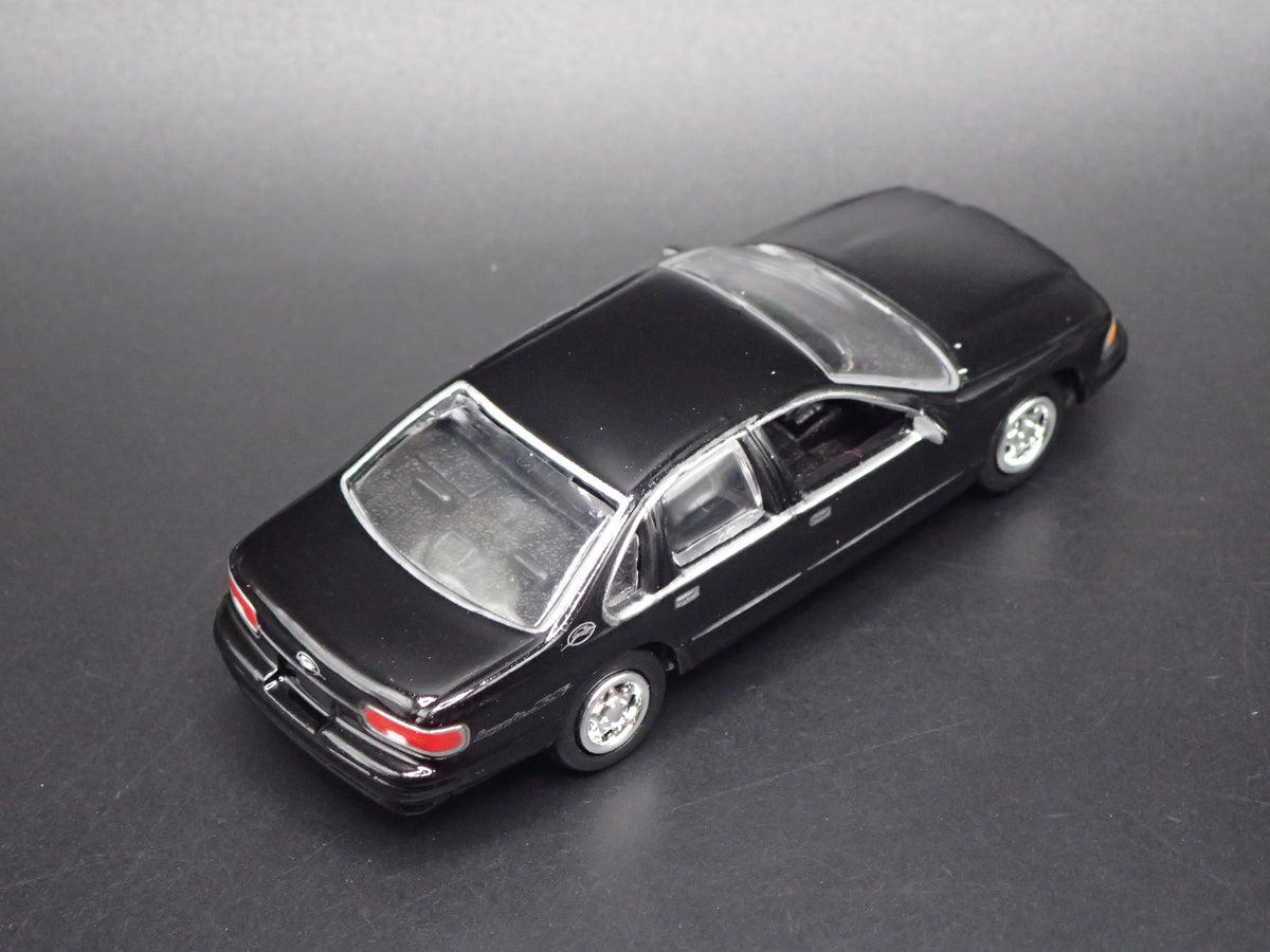 1994-1996 CHEVY CHEVROLET IMPALA SS BLACK 1:64 SCALE DIORAMA DIECAST MODEL CAR