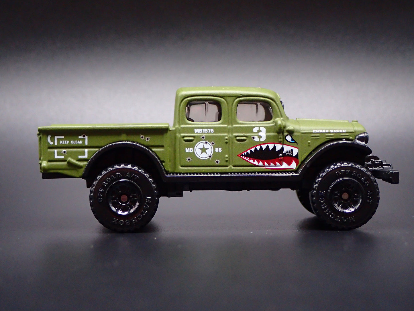 1947 47 DODGE POWER WAGON PICKUP TRUCK 1:64 SCALE COLLECTIBLE DIECAST MODEL CAR