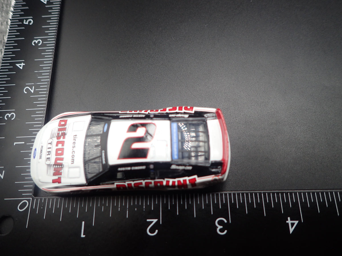 2026 26 FORD MUSTANG #2 AUSTIN CINDRIC DISCOUNT TIRE NASCAR 1:64 SCALE DIECAST CAR
