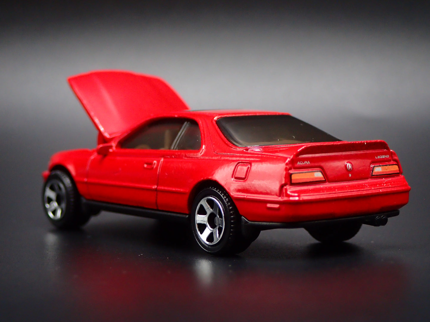 1991-1995 ACURA LEGEND COUPE RED 1:64 SCALE COLLECTIBLE DIECAST MODEL CAR