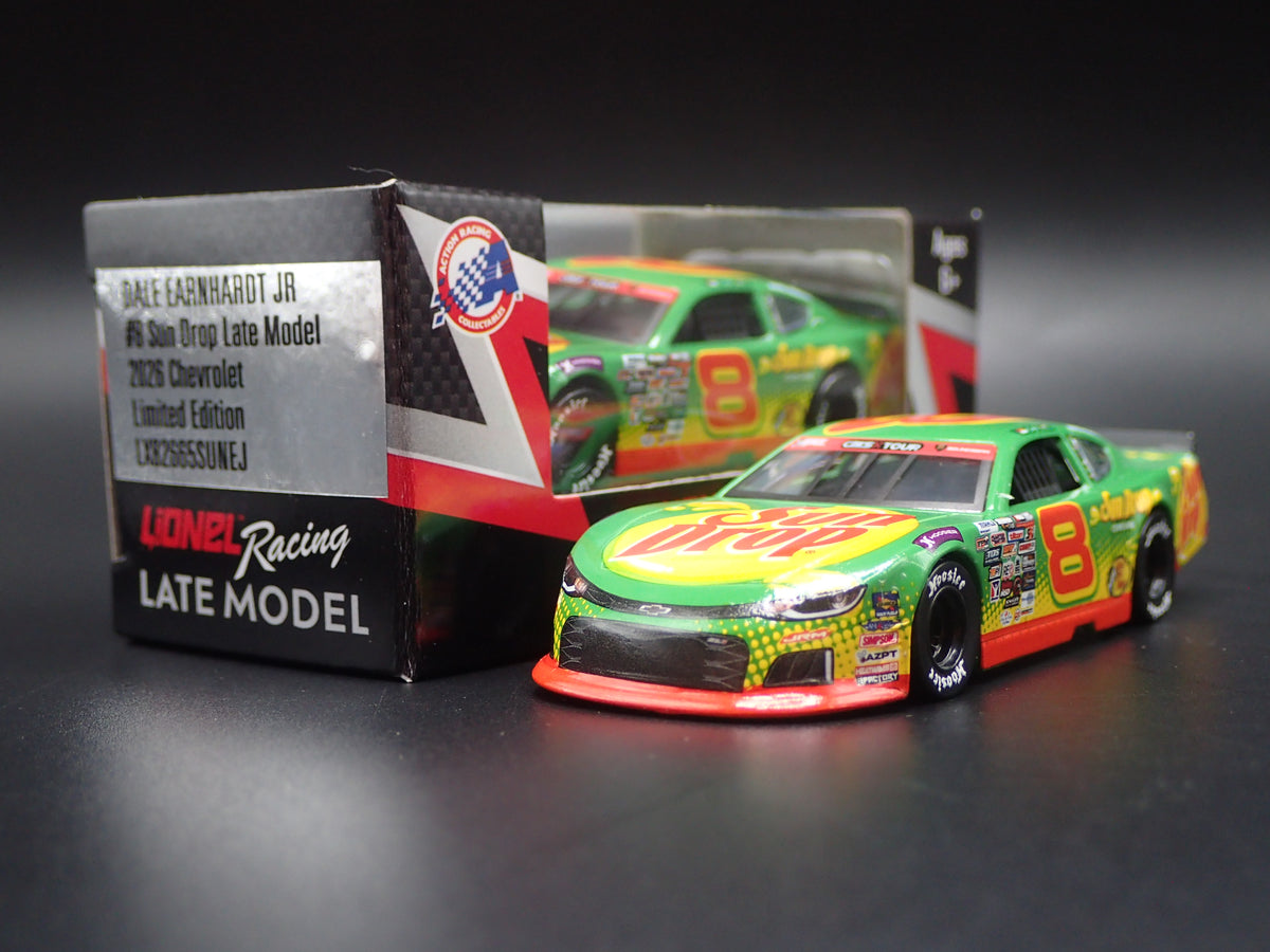 2026 CHEVY CAMARO #8 SUN DROP DALE EARNHARDT JR NASCAR LATE MODEL 1:64 DIECAST CAR