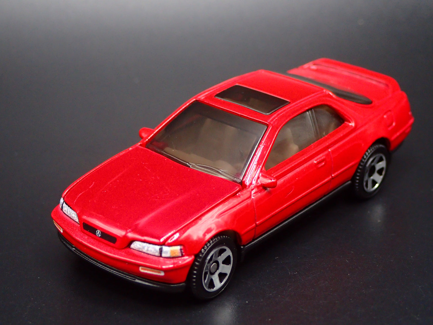 1991-1995 ACURA LEGEND COUPE RED 1:64 SCALE COLLECTIBLE DIECAST MODEL CAR