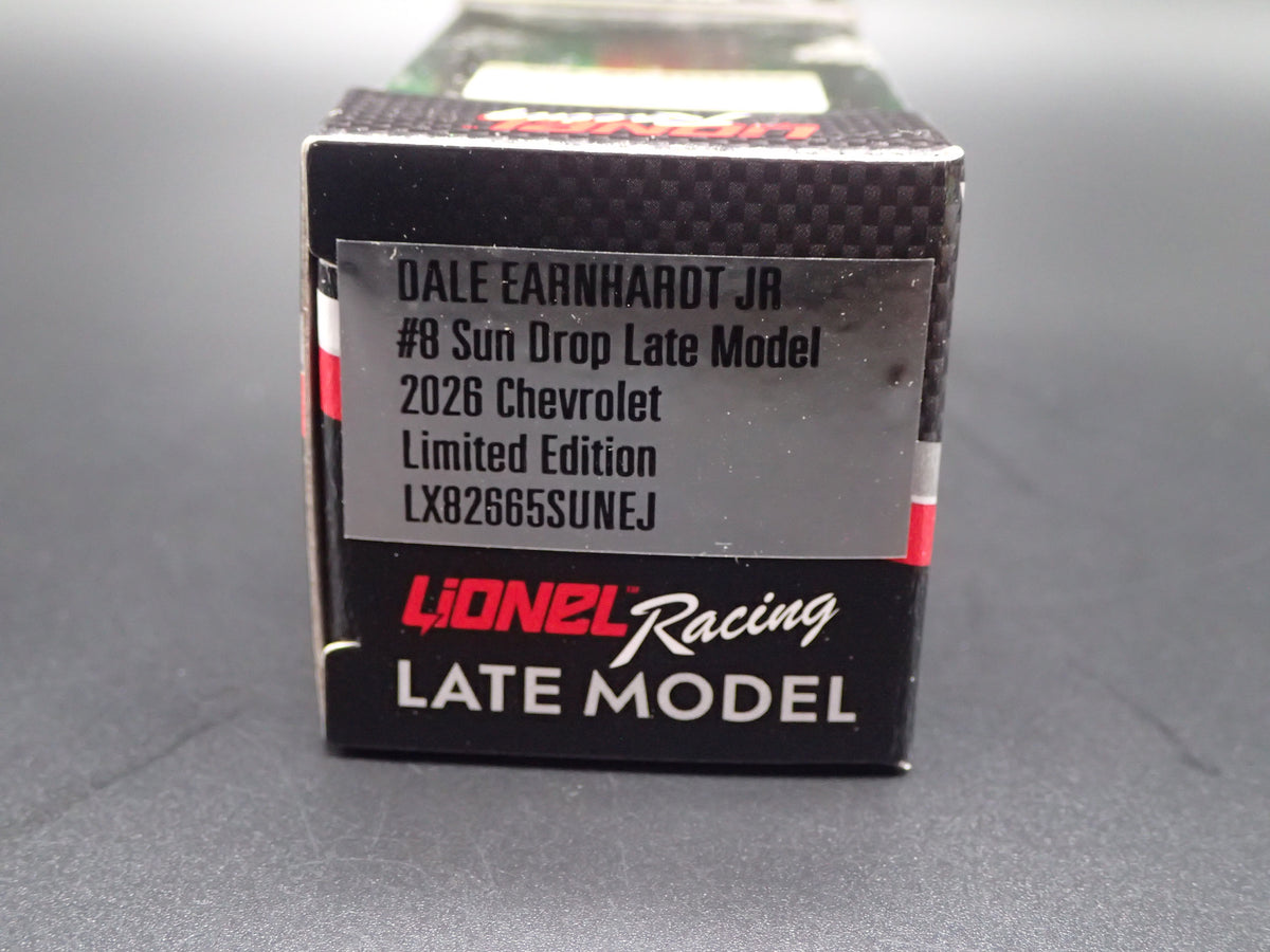 2026 CHEVY CAMARO #8 SUN DROP DALE EARNHARDT JR NASCAR LATE MODEL 1:64 DIECAST CAR