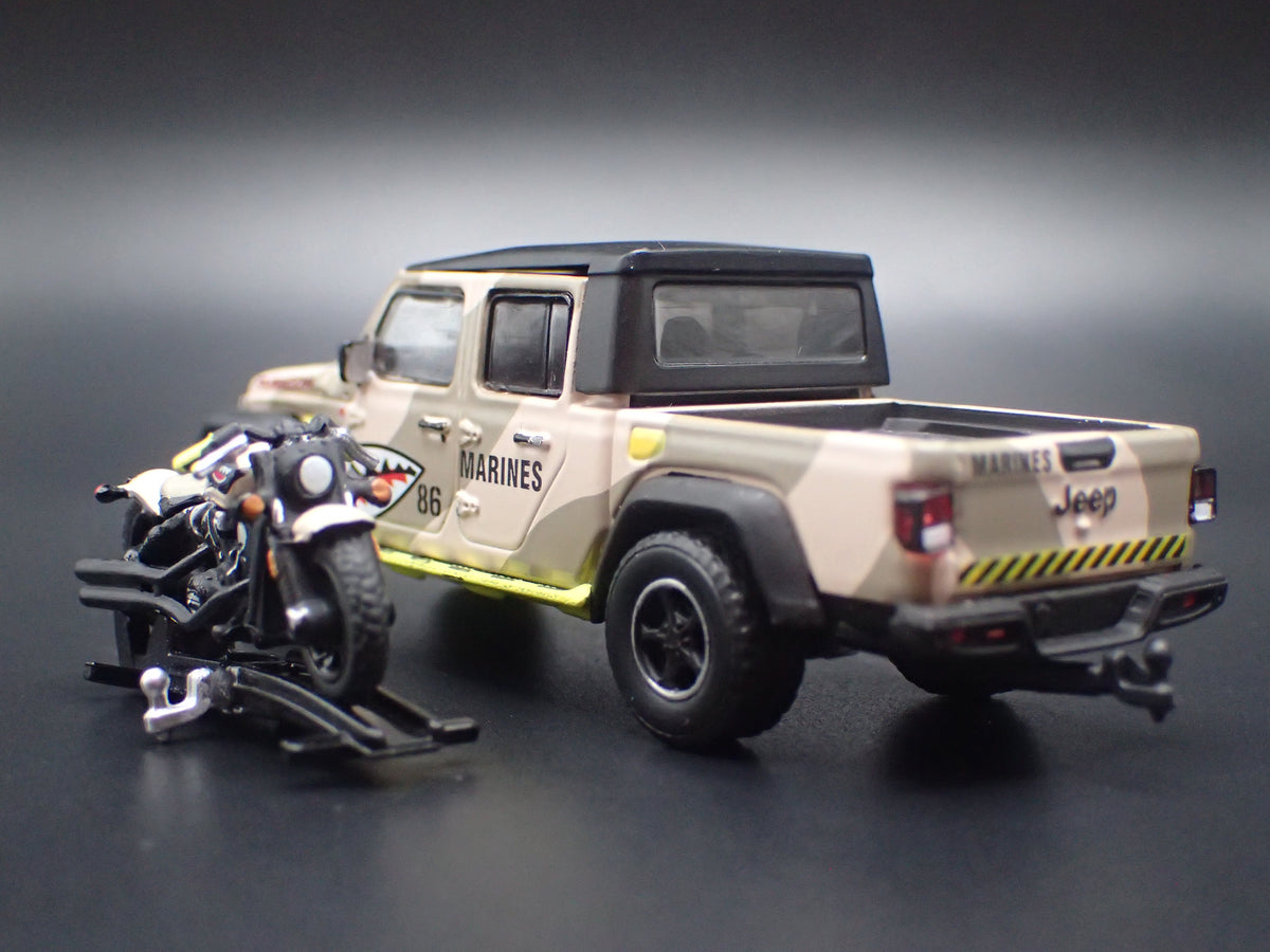 2020-2026 JEEP GLADIATOR RUBICON PICKUP TRUCK MARINES 1:64 SCALE DIECAST MODEL CAR