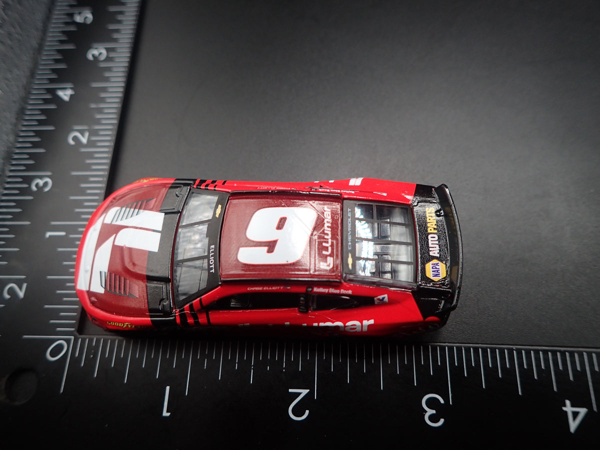 2026 26 CHEVROLET 9 CHASE ELLIOTT LLUMAR NASCAR 1:64 SCALE DIECAST CAR