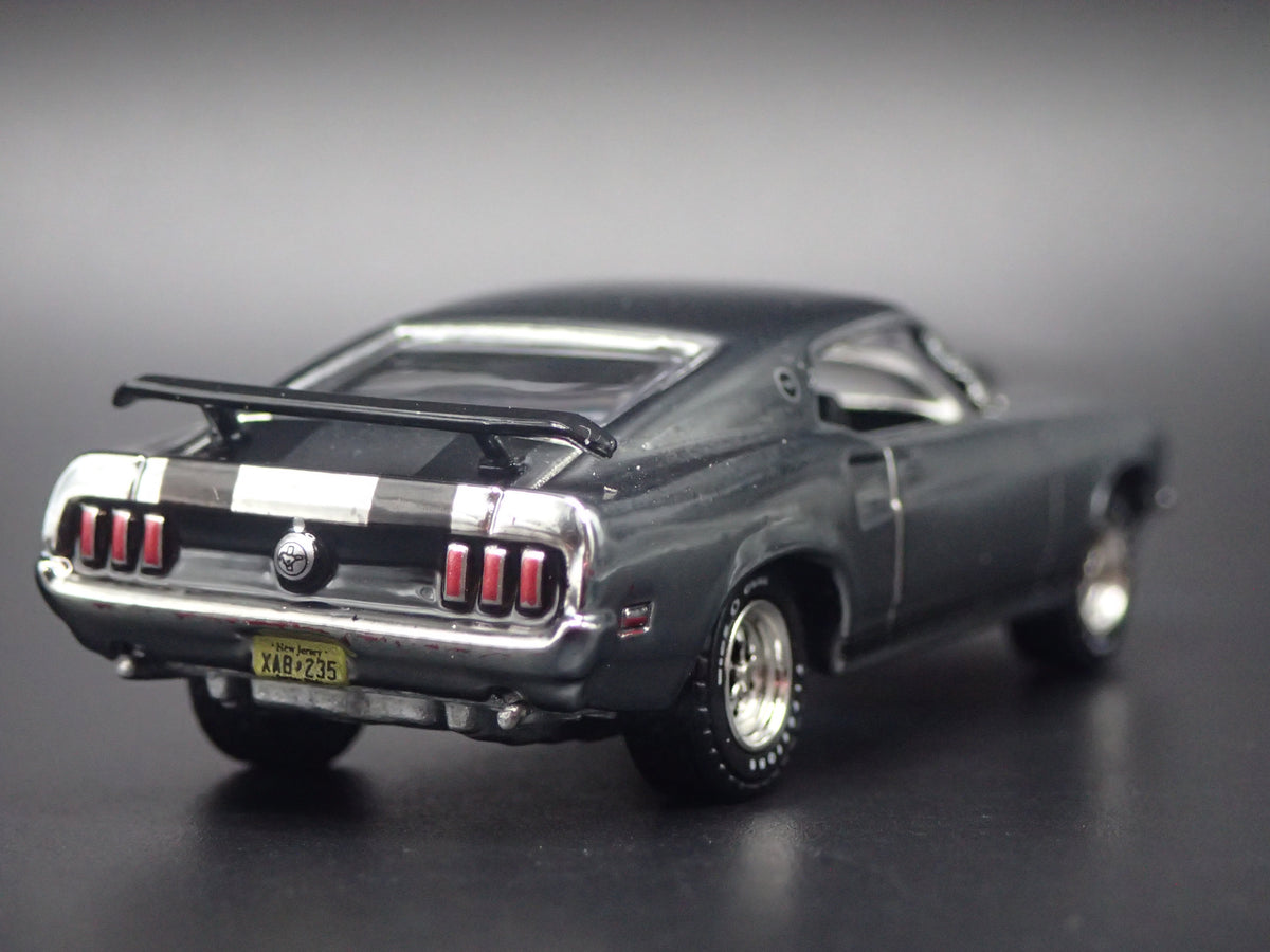 1969 69 FORD MUSTANG BOSS 429 JOHN WICK CHROME 1/64 SCALE DIECAST MODEL CAR