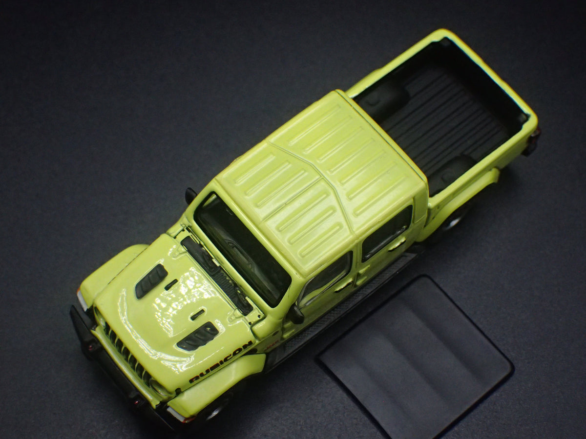 2020-2026 JEEP GLADIATOR RUBICON PICKUP TRUCK LIME 1:64 SCALE DIECAST MODEL CAR