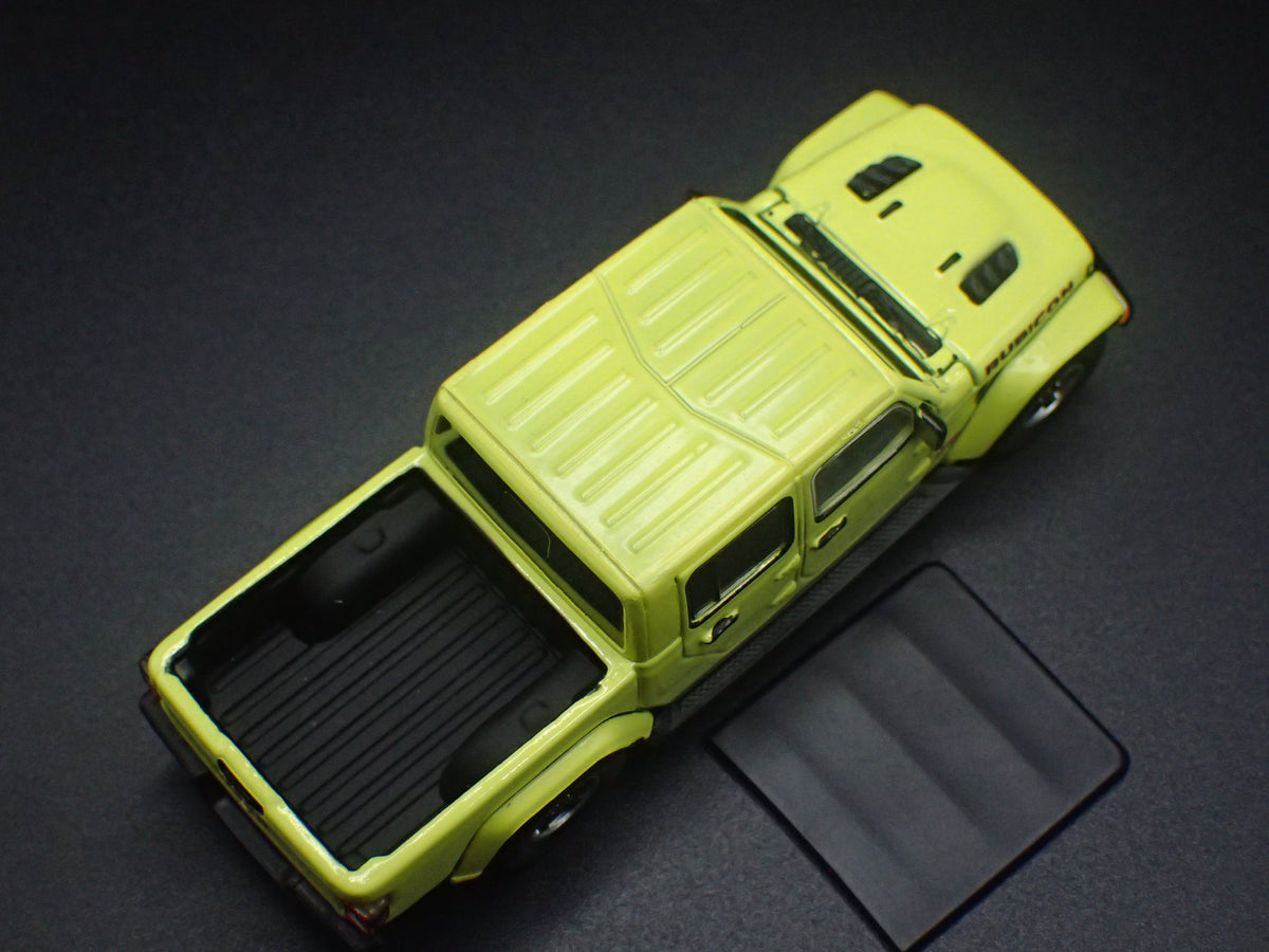 2020-2026 JEEP GLADIATOR RUBICON PICKUP TRUCK LIME 1:64 SCALE DIECAST MODEL CAR