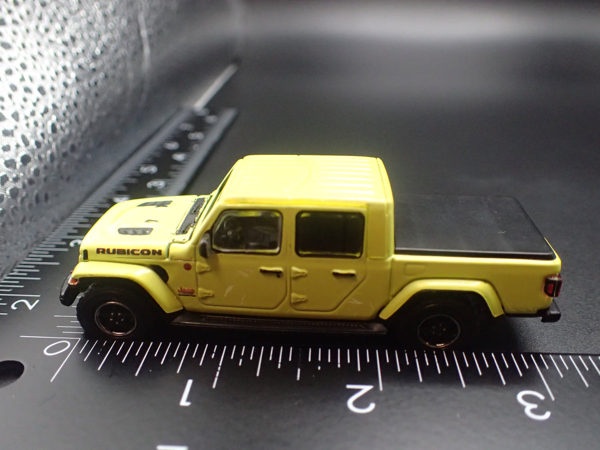 2020-2026 JEEP GLADIATOR RUBICON PICKUP TRUCK LIME 1:64 SCALE DIECAST MODEL CAR