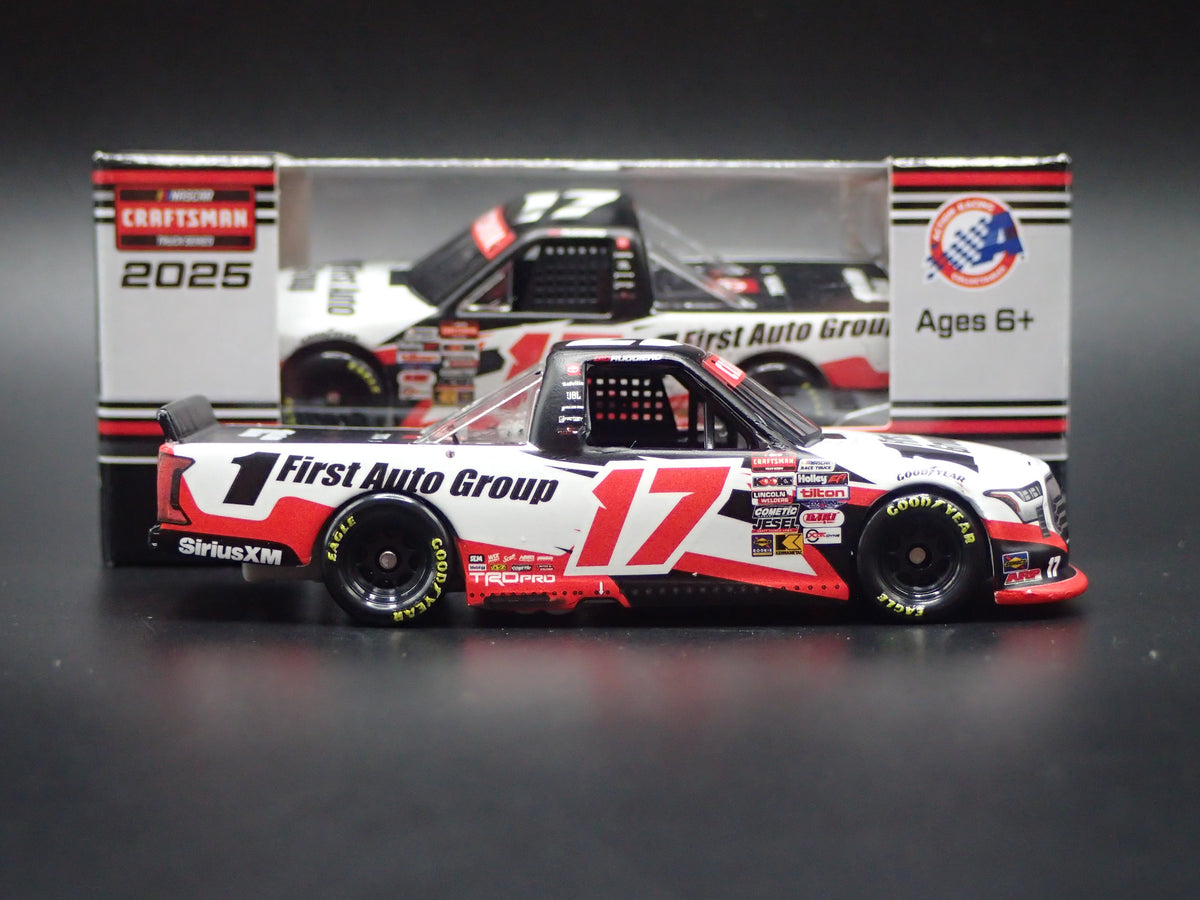 2025 25 TOYOTA TUNDRA 17 GIO RUGGIERO FIRST AUTO WIN NASCAR TRUCK 1:64 DIECAST CAR