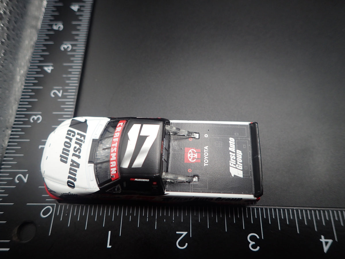 2025 25 TOYOTA TUNDRA 17 GIO RUGGIERO FIRST AUTO WIN NASCAR TRUCK 1:64 DIECAST CAR