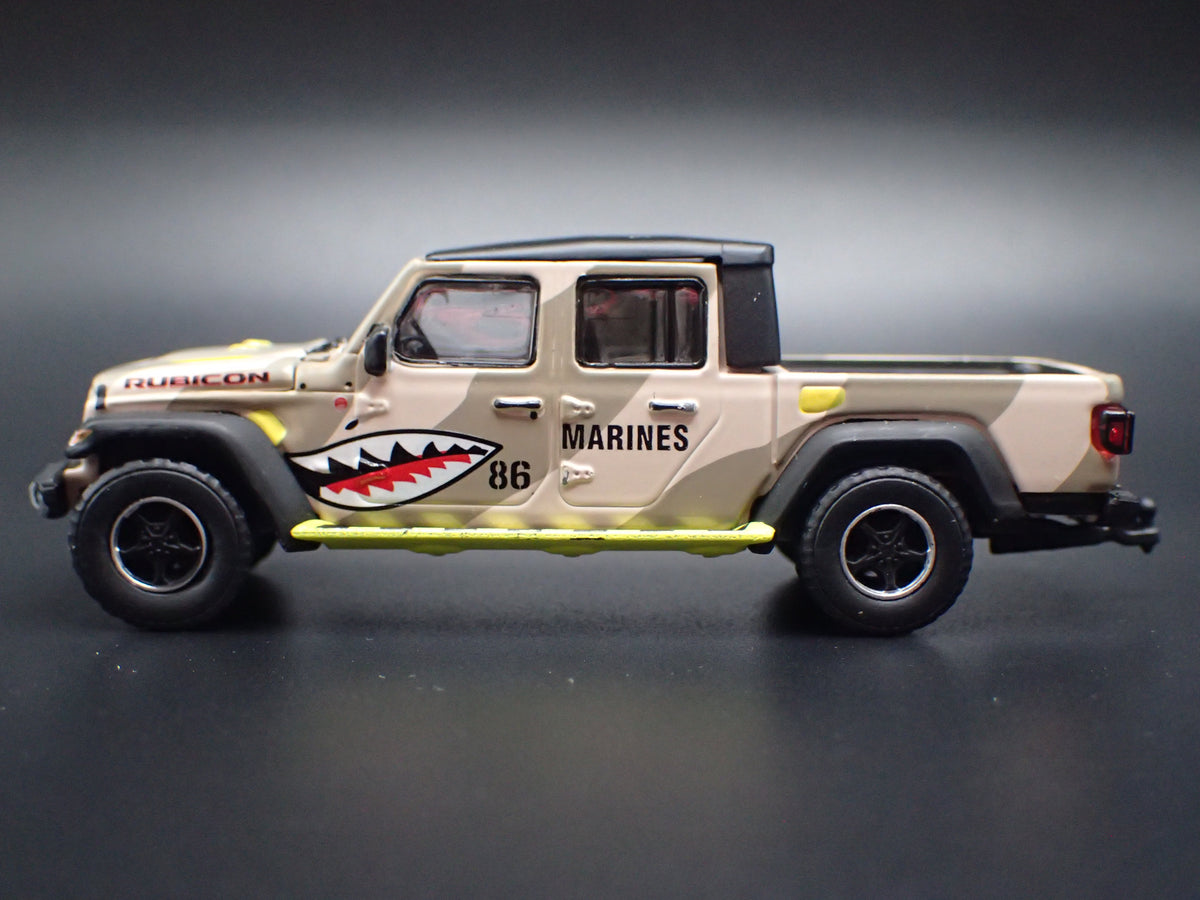 2020-2026 JEEP GLADIATOR RUBICON PICKUP TRUCK MARINES 1:64 SCALE DIECAST MODEL CAR