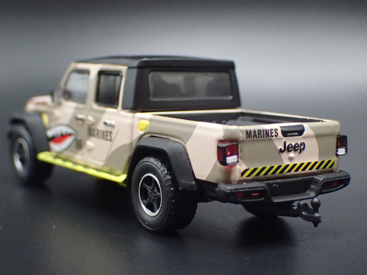 2020-2026 JEEP GLADIATOR RUBICON PICKUP TRUCK MARINES 1:64 SCALE DIECAST MODEL CAR