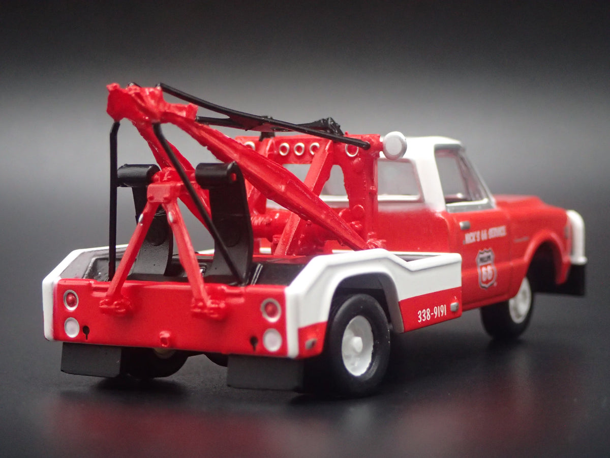1971 71 CHEVY C30 DUALLY WRECKER TOW TRUCK PHILLIPS 66 1:64 SCALE DIECAST CAR