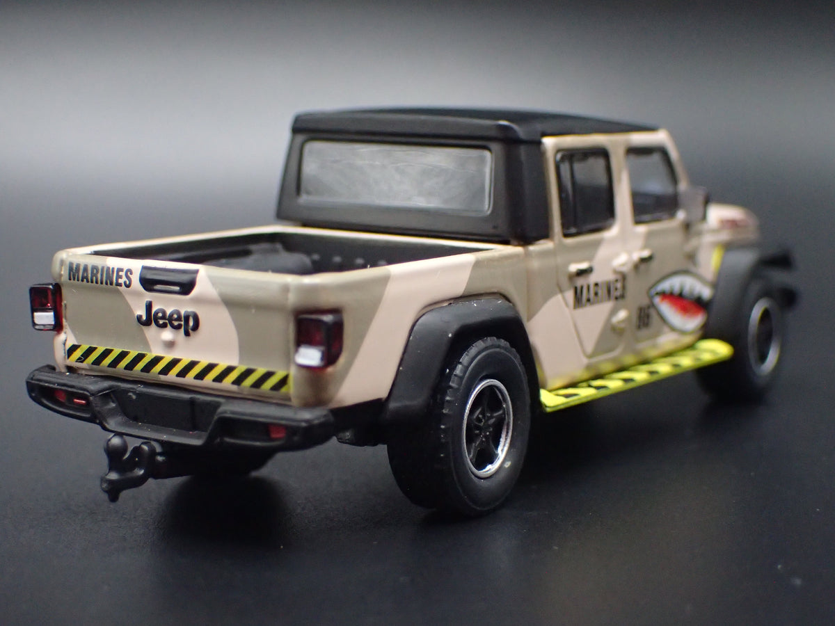2020-2026 JEEP GLADIATOR RUBICON PICKUP TRUCK MARINES 1:64 SCALE DIECAST MODEL CAR