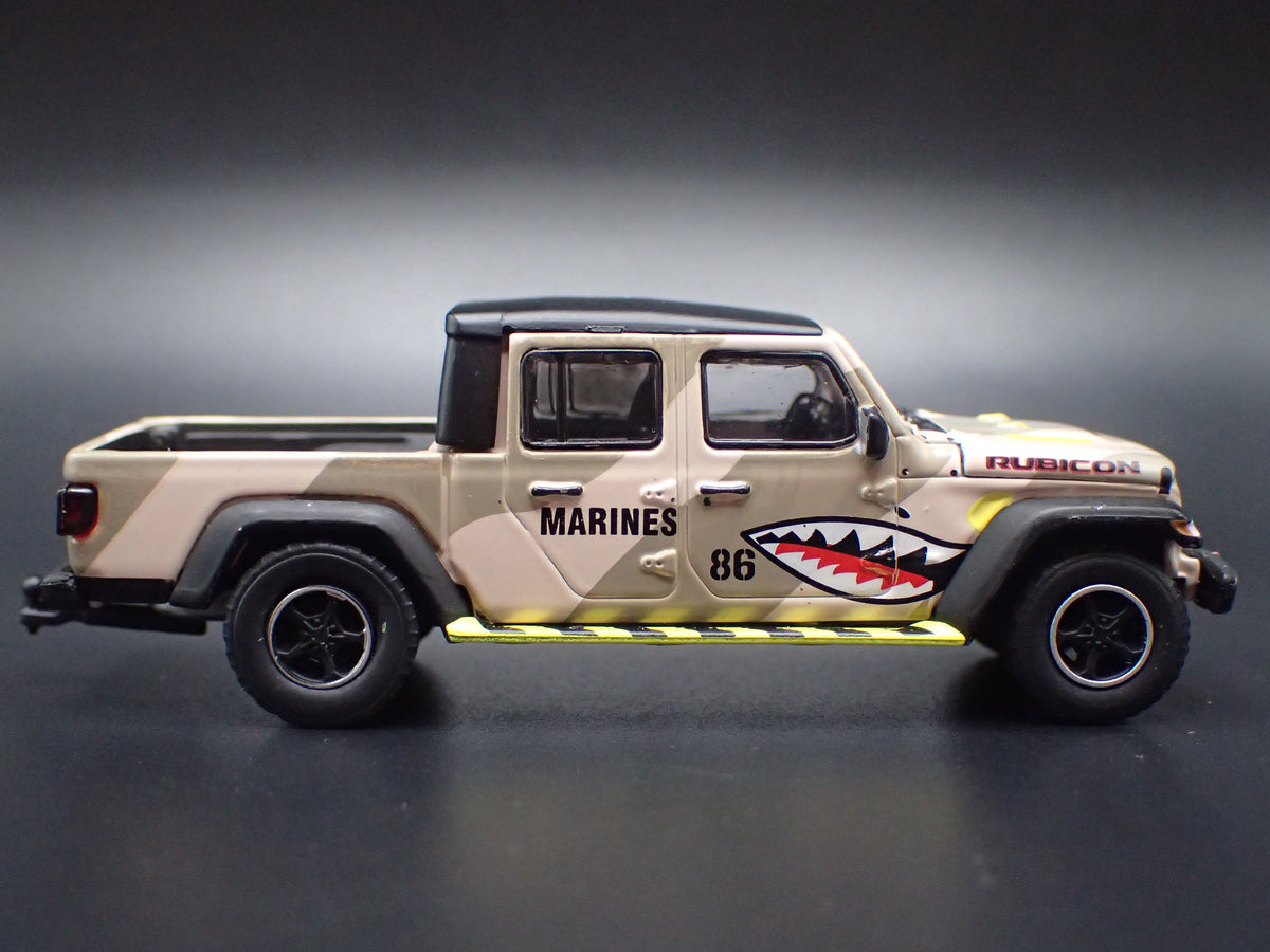 2020-2026 JEEP GLADIATOR RUBICON PICKUP TRUCK MARINES 1:64 SCALE DIECAST MODEL CAR