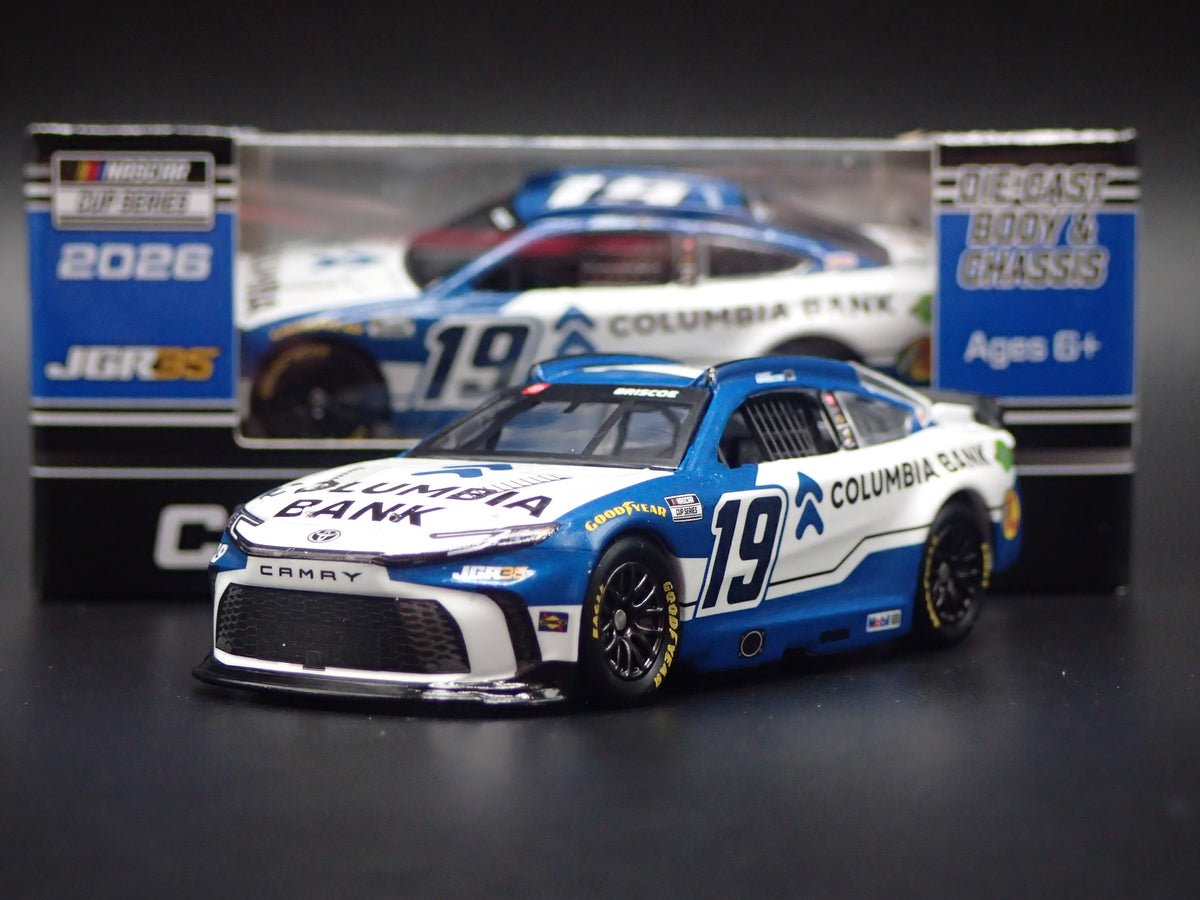 2026 TOYOTA CAMRY 19 CHASE BRISCOE COLUMBIA BANK NASCAR 1:64 SCALE DIECAST MODEL CAR