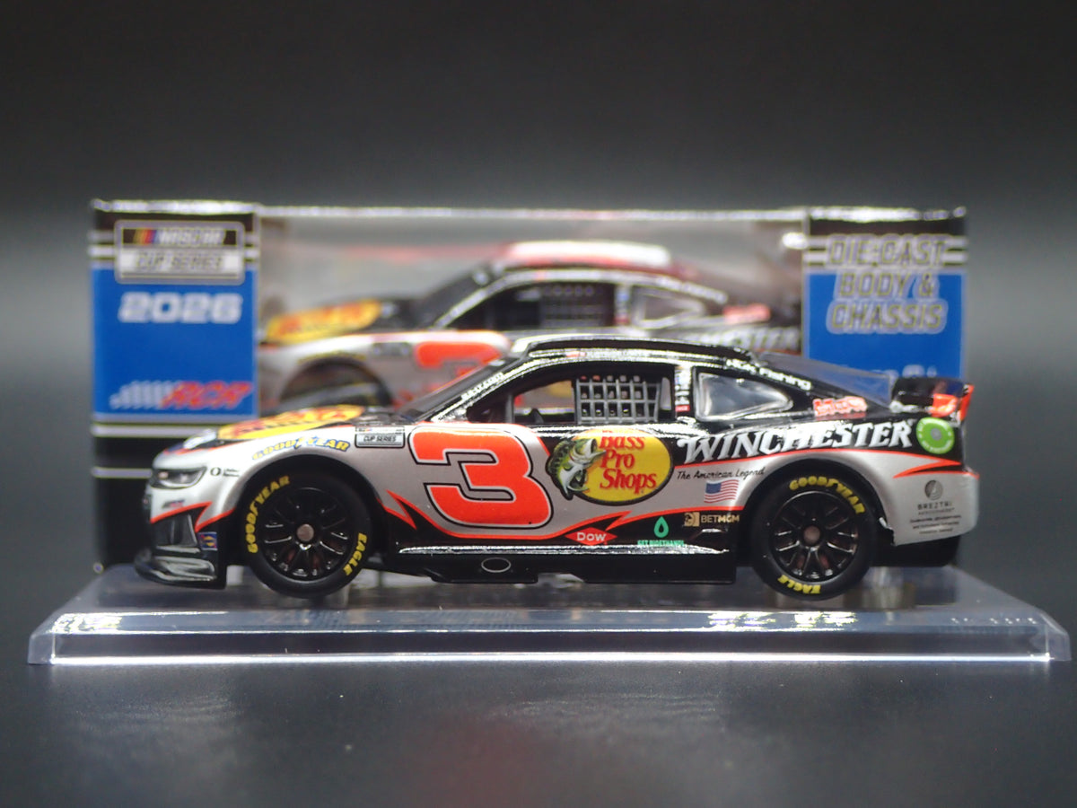 2026 CHEVROLET CAMARO 3 AUSTIN DILLON WINCHESTER NASCAR 1:64 DIECAST MODEL CAR-Burning Rubber Toy Company
