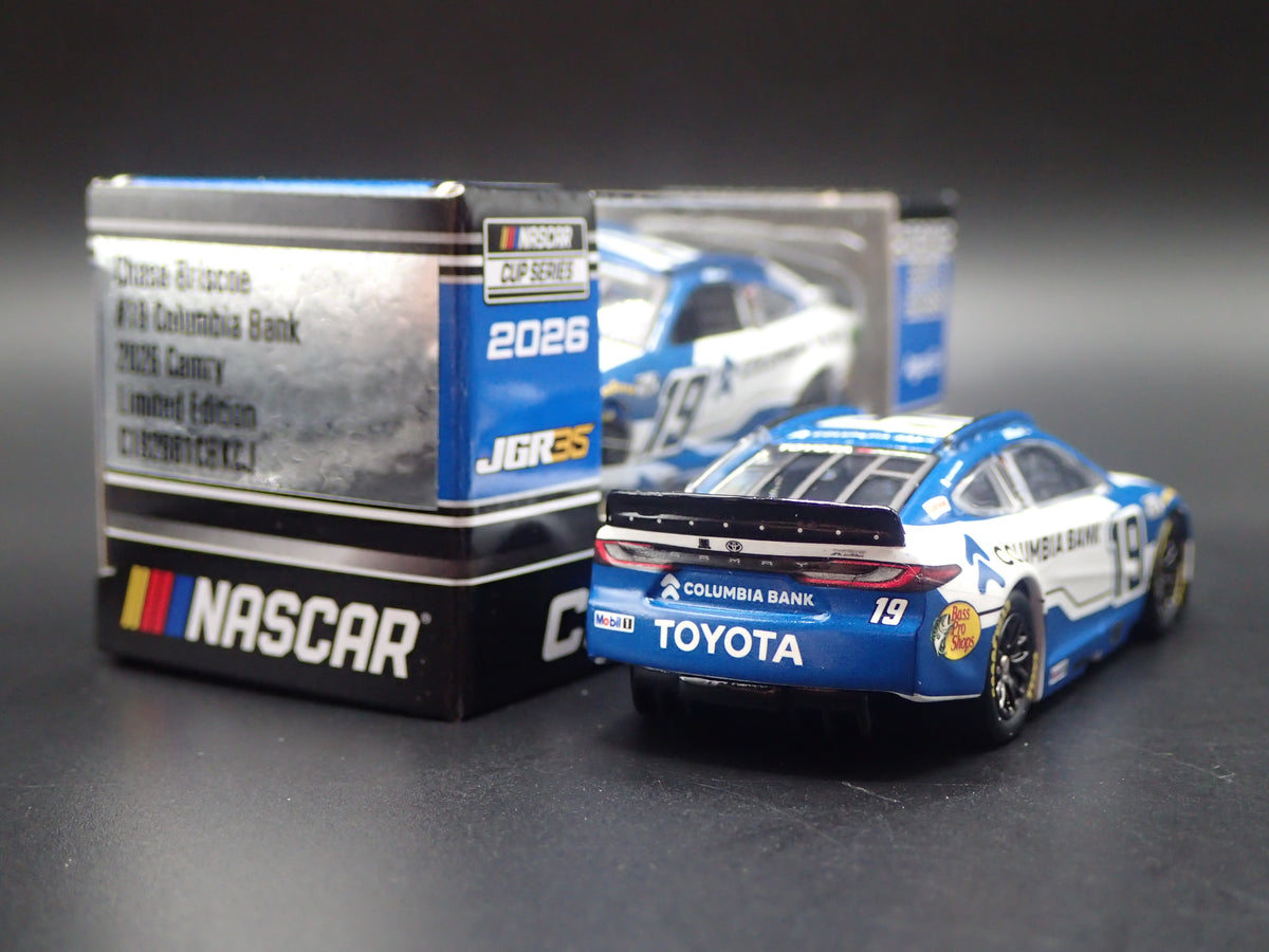 2026 TOYOTA CAMRY 19 CHASE BRISCOE COLUMBIA BANK NASCAR 1:64 SCALE DIECAST MODEL CAR