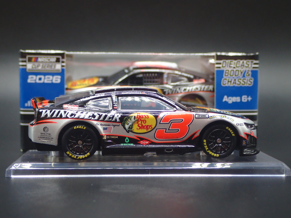 2026 CHEVROLET CAMARO 3 AUSTIN DILLON WINCHESTER NASCAR 1:64 DIECAST MODEL CAR-Burning Rubber Toy Company