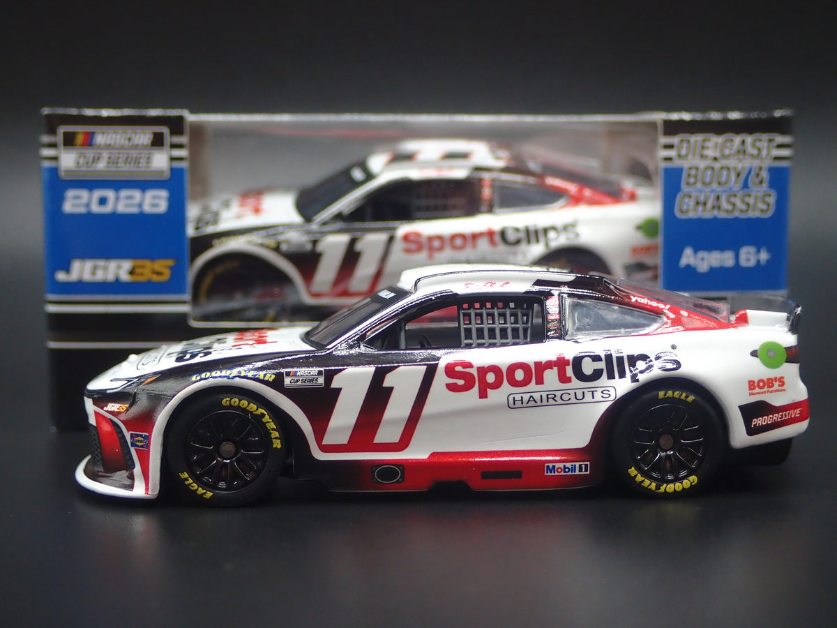 2026 26 TOYOTA CAMRY 11 DENNY HAMLIN SPORTS CLIPS NASCAR 1:64 SCALE DIECAST CAR