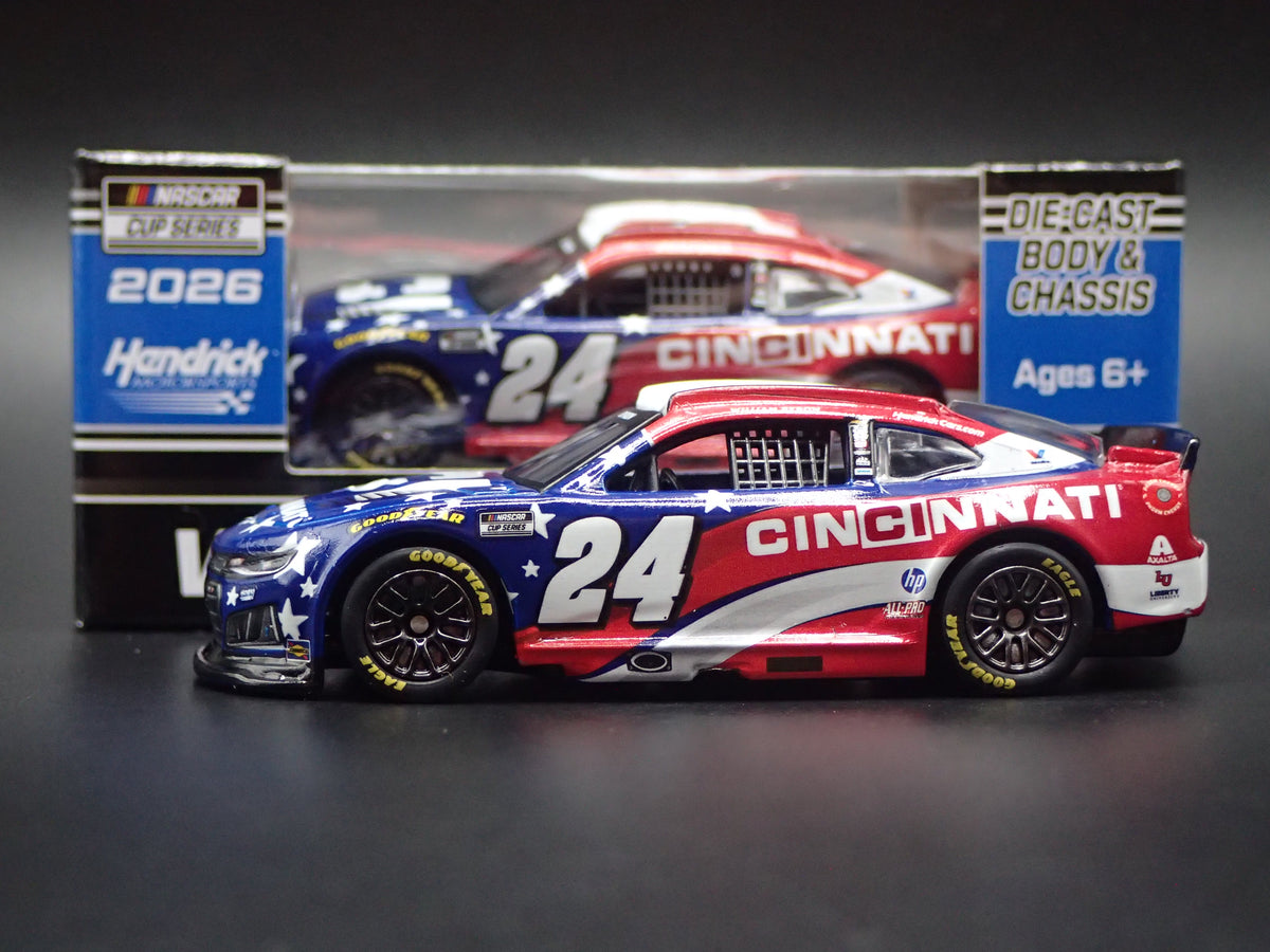 2026 26 CHEVY CAMARO #24 WILLIAM BYRON HP NASCAR 1:64 SCALE DIECAST CAR