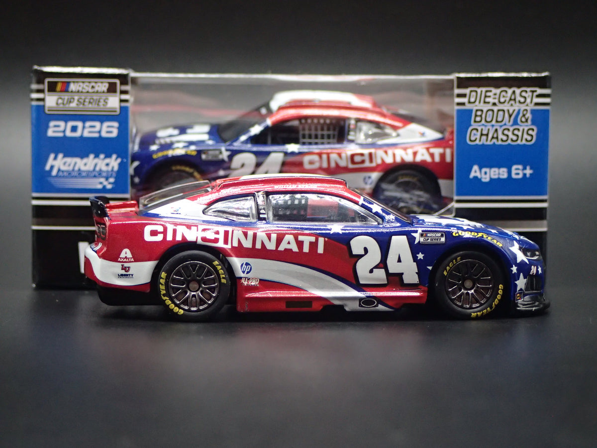2026 26 CHEVY CAMARO #24 WILLIAM BYRON HP NASCAR 1:64 SCALE DIECAST CAR