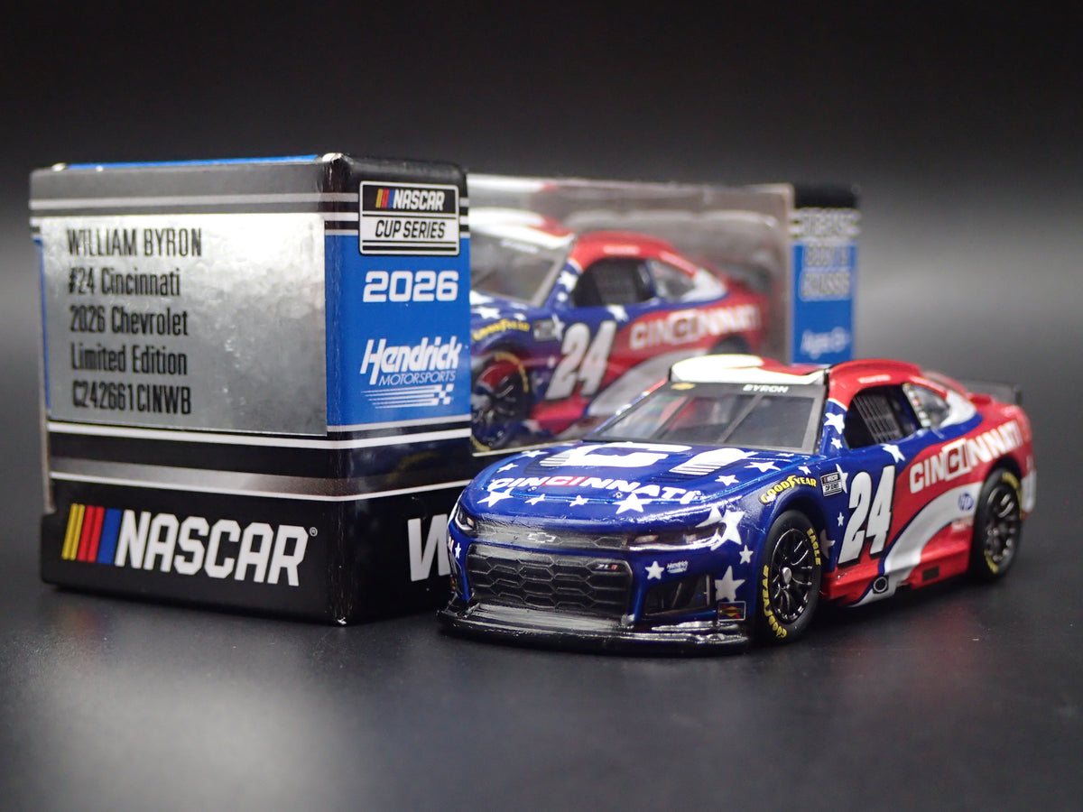 2026 26 CHEVY CAMARO #24 WILLIAM BYRON HP NASCAR 1:64 SCALE DIECAST CAR