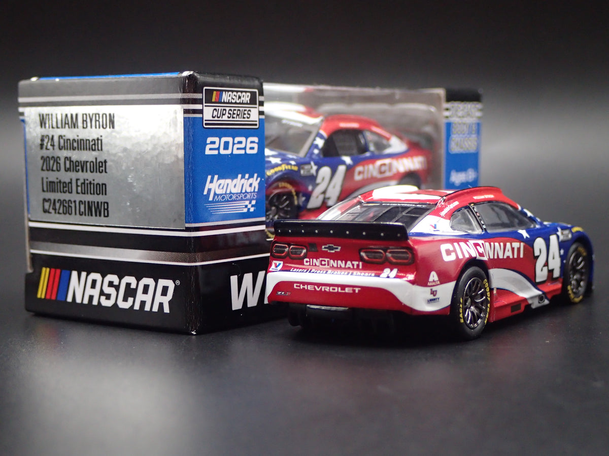 2026 26 CHEVY CAMARO #24 WILLIAM BYRON HP NASCAR 1:64 SCALE DIECAST CAR