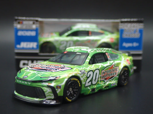 2026 TOYOTA CAMRY 20 CHRISTOPHER BELL INTERSTATE NASCAR 1:64 SCALE DIECAST CAR-Burning Rubber Toy Company