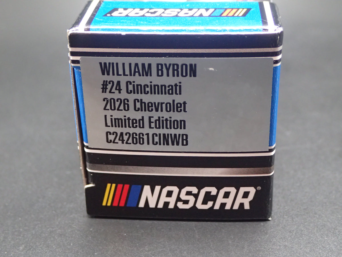 2026 26 CHEVY CAMARO #24 WILLIAM BYRON HP NASCAR 1:64 SCALE DIECAST CAR