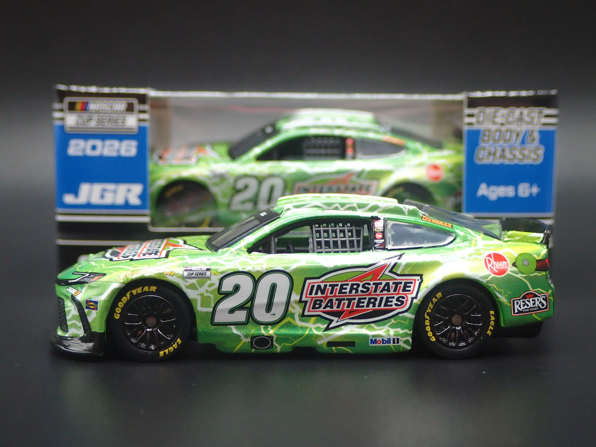 2026 TOYOTA CAMRY 20 CHRISTOPHER BELL INTERSTATE NASCAR 1:64 SCALE DIECAST CAR