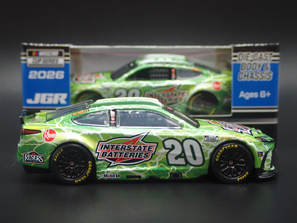 2026 TOYOTA CAMRY 20 CHRISTOPHER BELL INTERSTATE NASCAR 1:64 SCALE DIECAST CAR