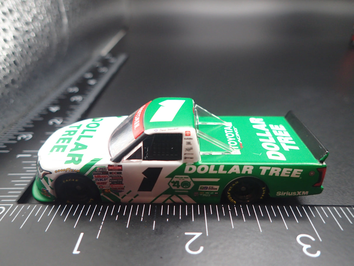 2026 26 TOYOTA TUNDRA TRUCK #1 DARIO FRANCHITTI DOLLAR TREE NASCAR 1:64 SCALE DIECAST CAR