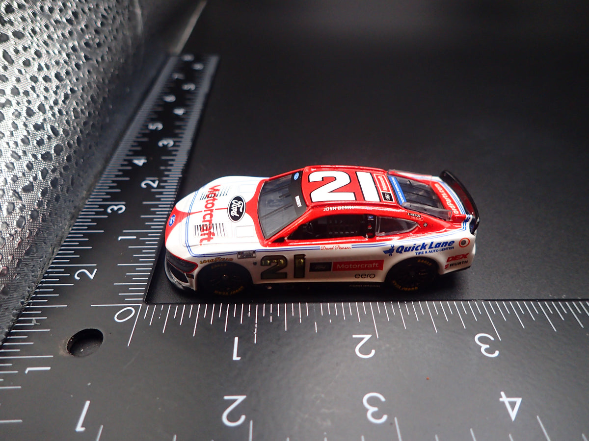 2026 26 FORD MUSTANG #21 JOSH BERRY MOTORCRAFT ANNV NASCAR 1:64 DIECAST CAR-Burning Rubber Toy Company