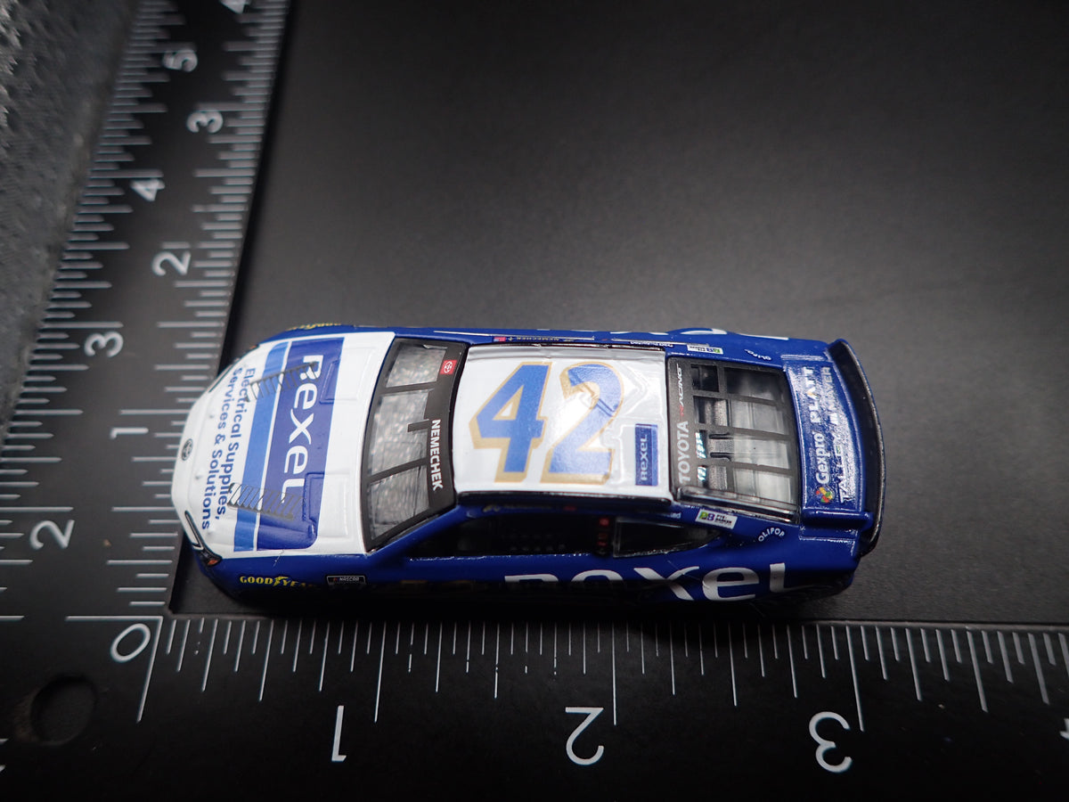2026 26 TOYOTA CAMRY 42 JOHN HUNTER NEMECHEK REXEL NASCAR 1:64 DIECAST CAR