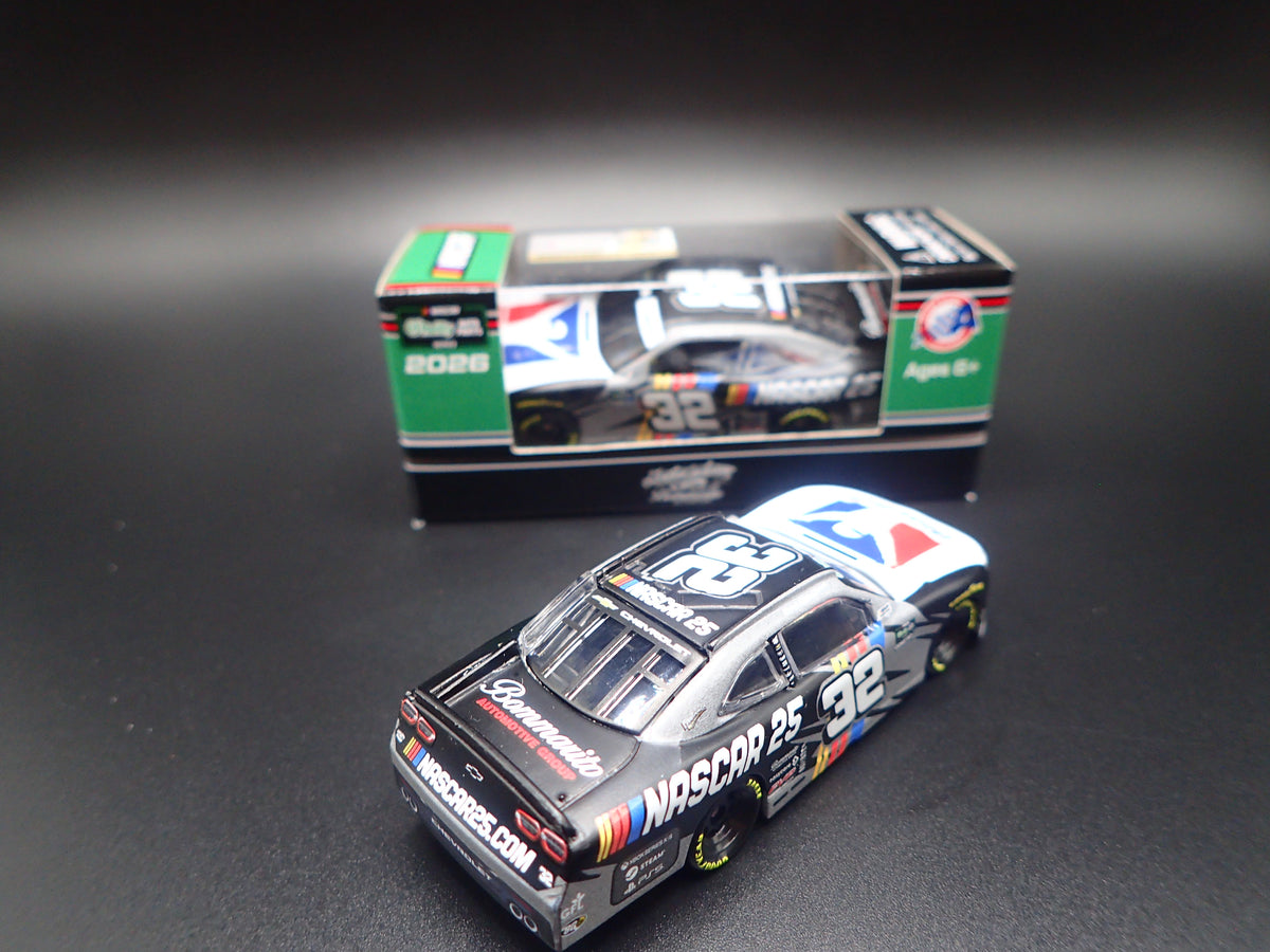 2026 CHEVROLET 32 RAJAH CARUTH iRACING 25 NASCAR 1:64 SCALE DIECAST CAR-Burning Rubber Toy Company