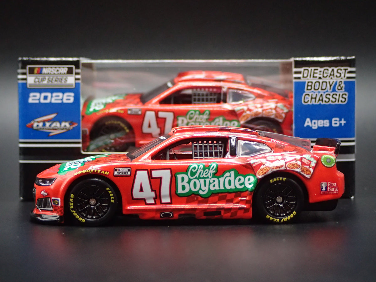 2026 26 CHEVROLET 47 RICKY STENHOUSE JR CHEF BOYARDEE NASCAR 1:64 DIECAST CAR