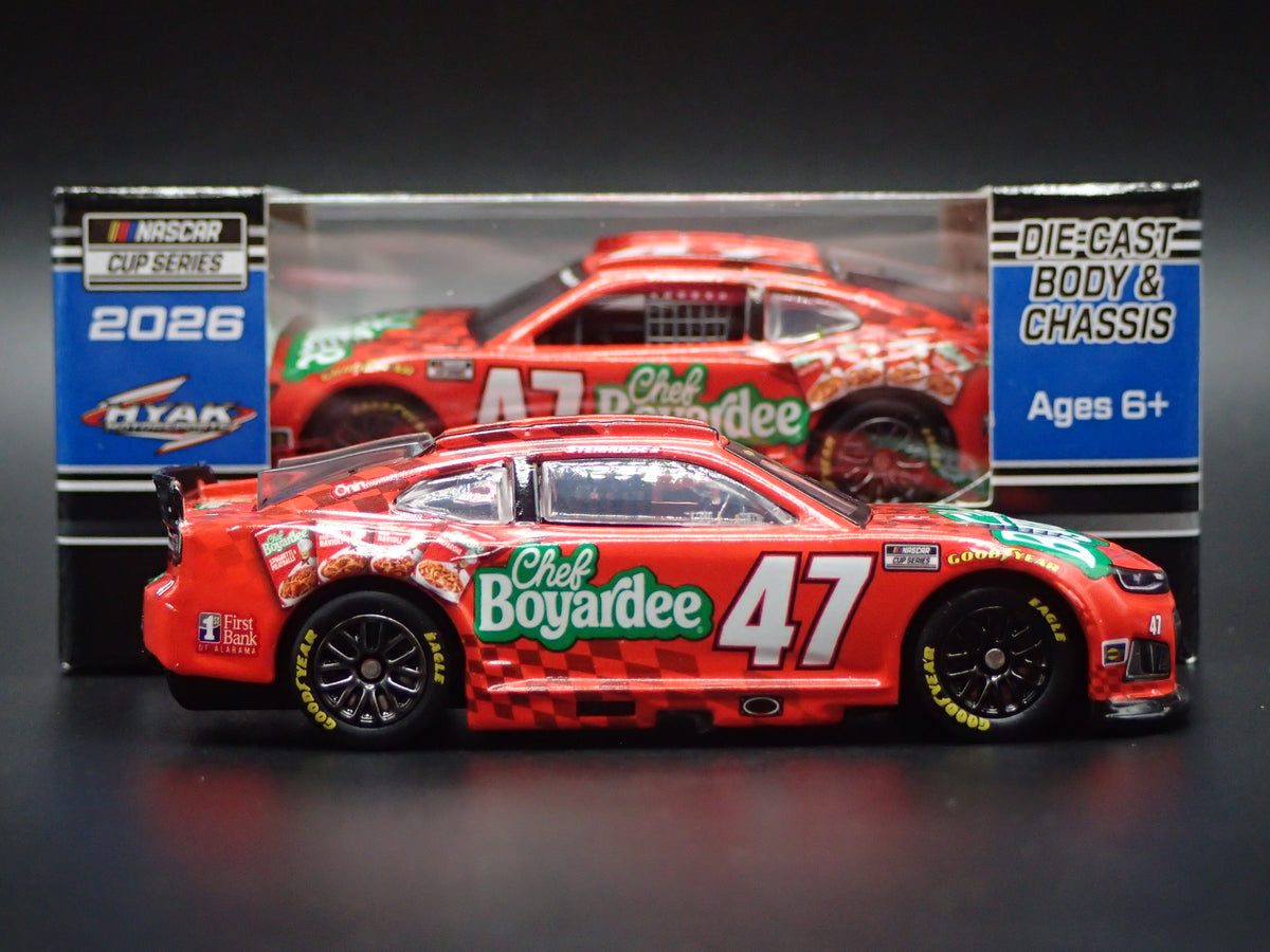 2026 26 CHEVROLET 47 RICKY STENHOUSE JR CHEF BOYARDEE NASCAR 1:64 DIECAST CAR
