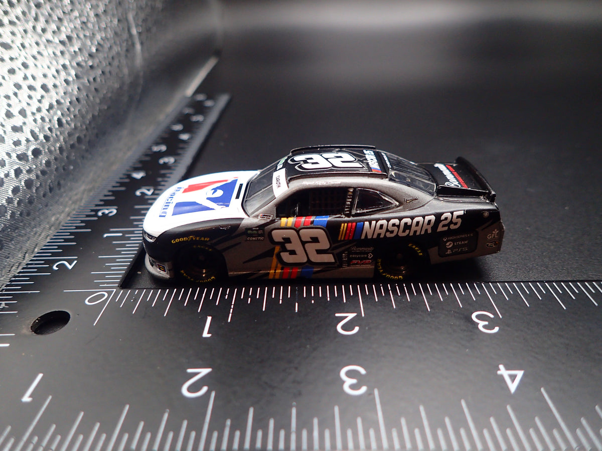 2026 CHEVROLET 32 RAJAH CARUTH iRACING 25 NASCAR 1:64 SCALE DIECAST CAR-Burning Rubber Toy Company