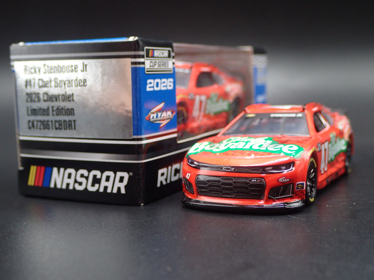 2026 26 CHEVROLET 47 RICKY STENHOUSE JR CHEF BOYARDEE NASCAR 1:64 DIECAST CAR